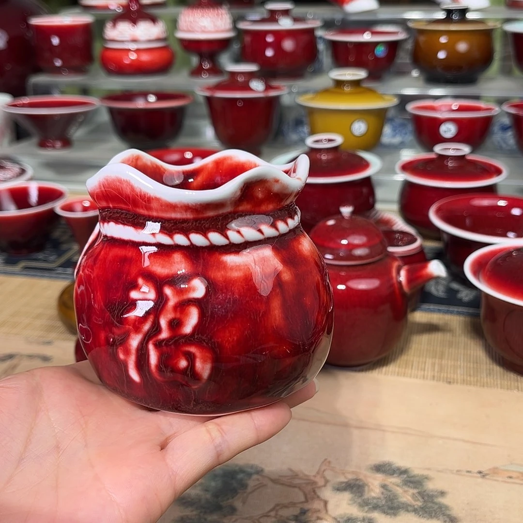 景德镇陶瓷红马坊福袋