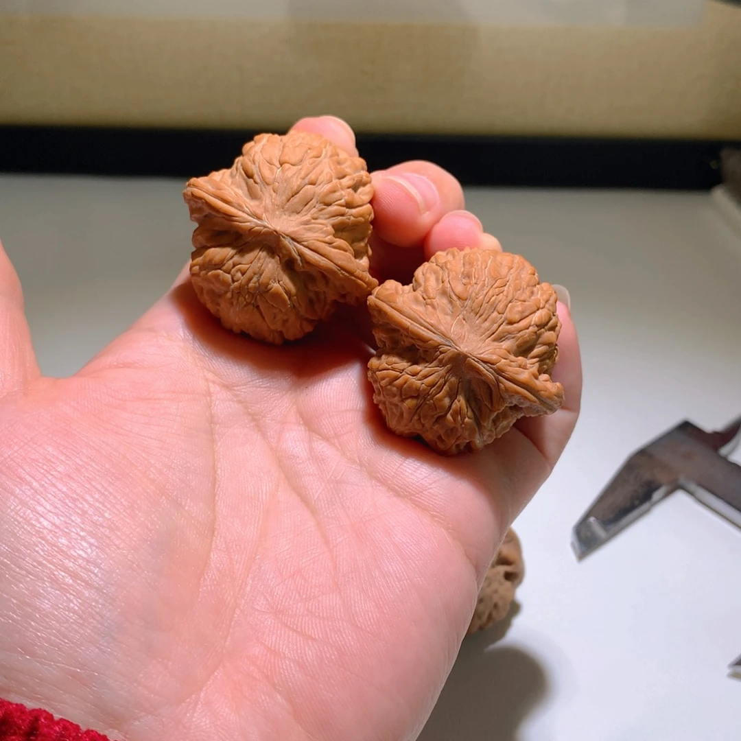 把件文玩核桃对歪磨盘38尺