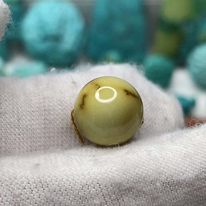 未镶嵌绿松石天然原矿 带武汉地大证书