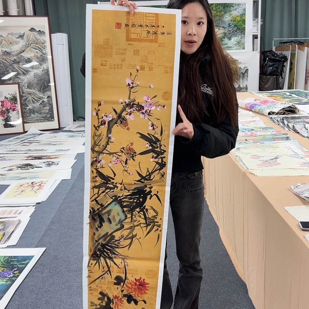 国画精品手绘作品