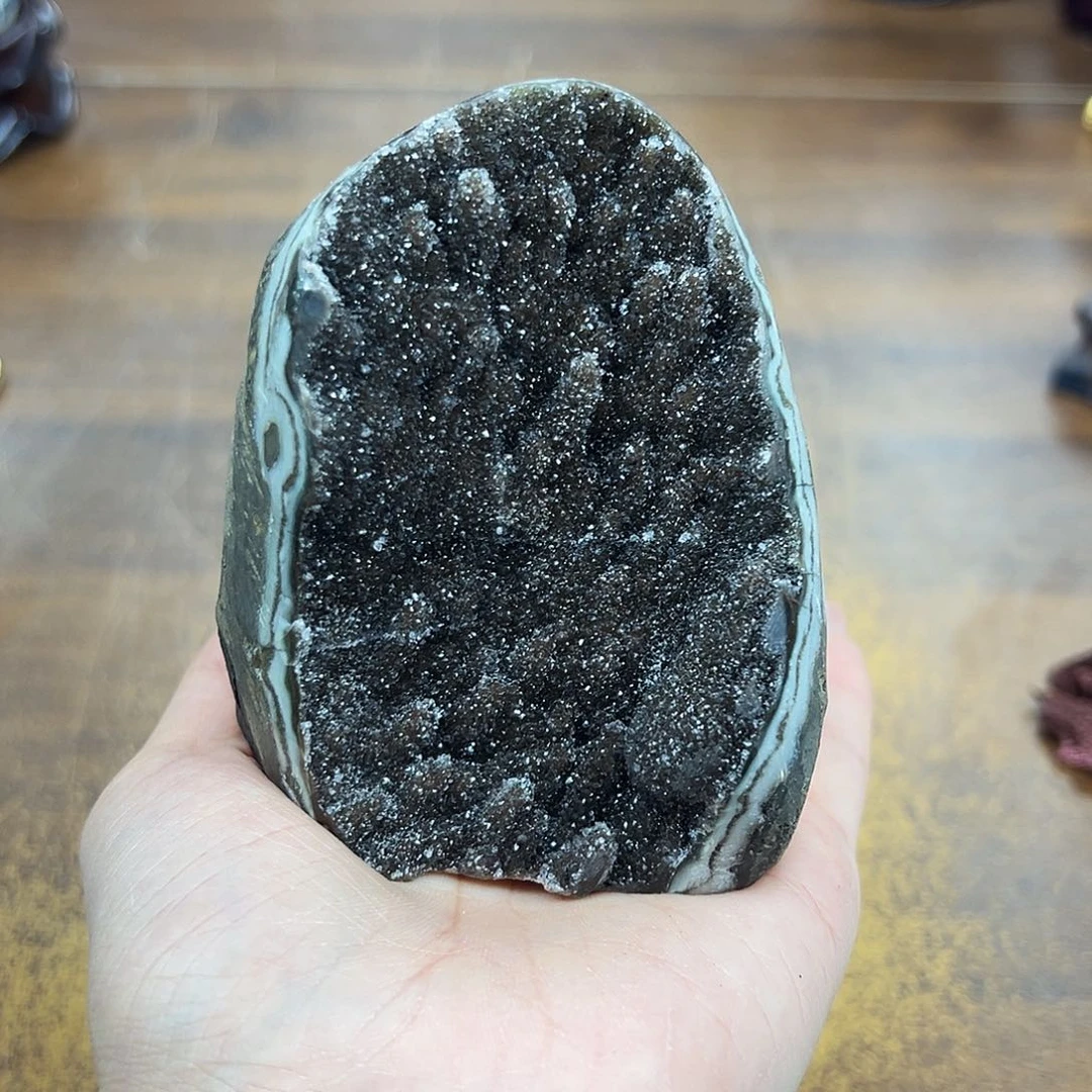 紫晶摆件未镶嵌晶体