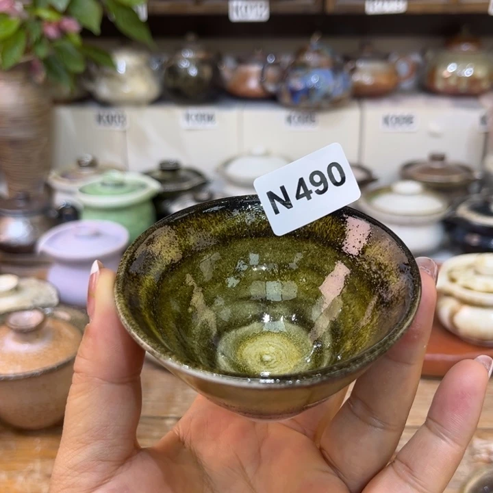 茶杯朱泥陶瓷艺术