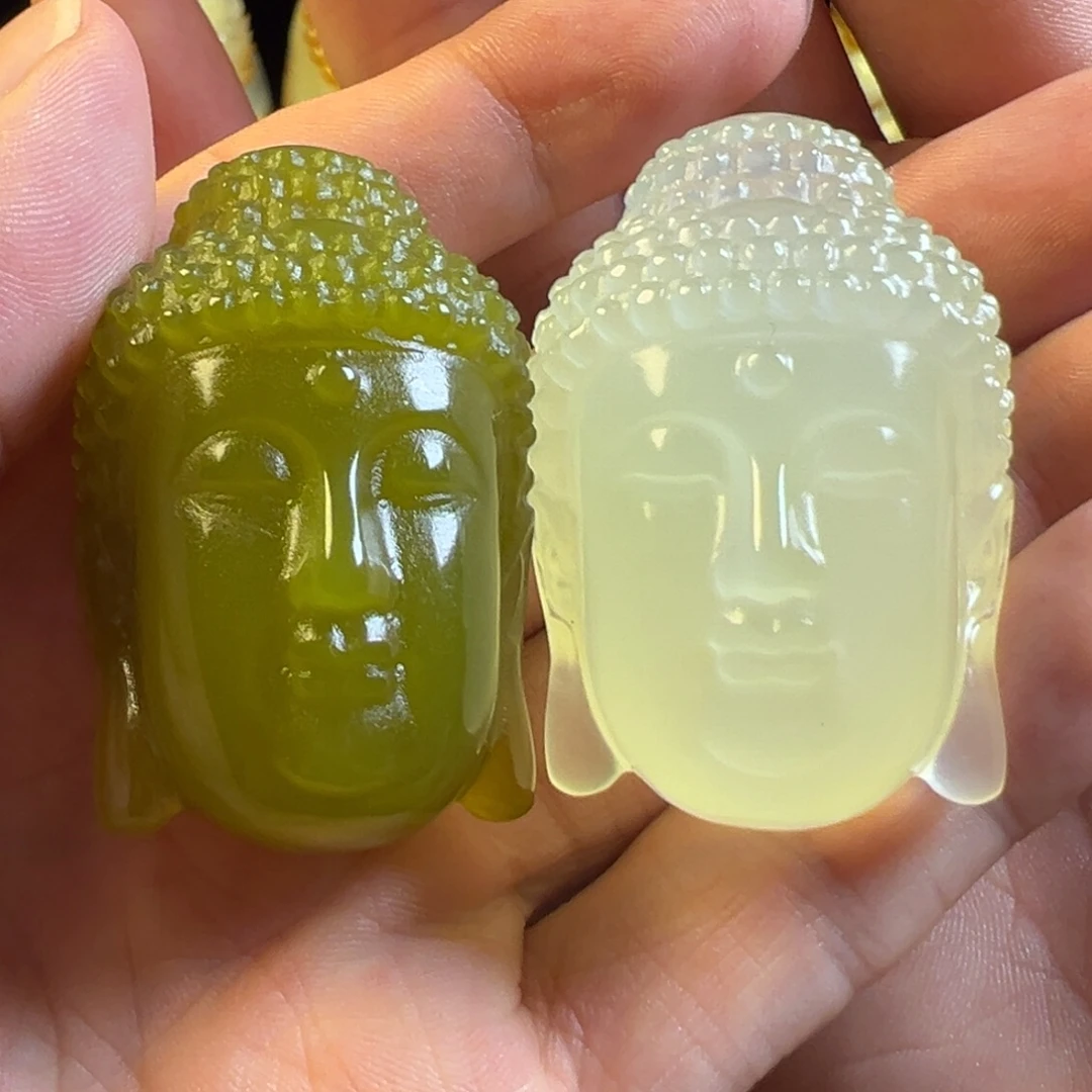 未镶嵌岫玉手把件天然岫玉
