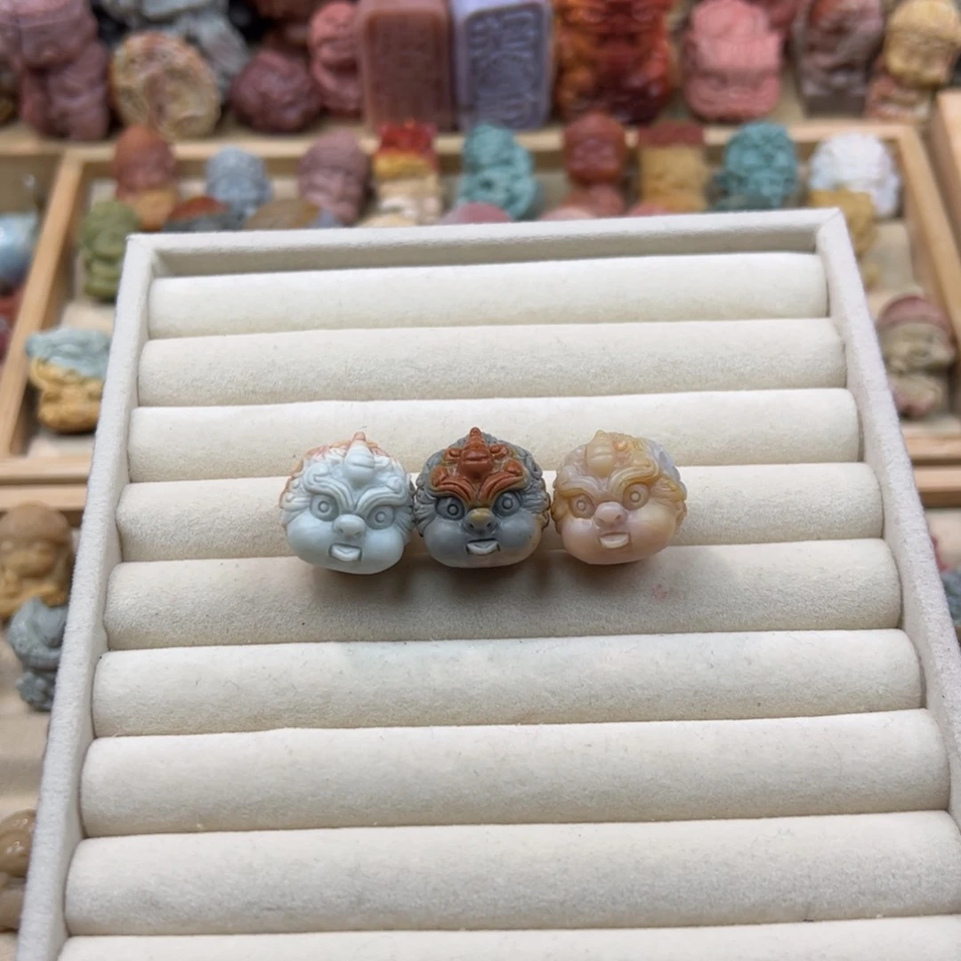 石英质玉珠宝奇石未镶嵌黄*左