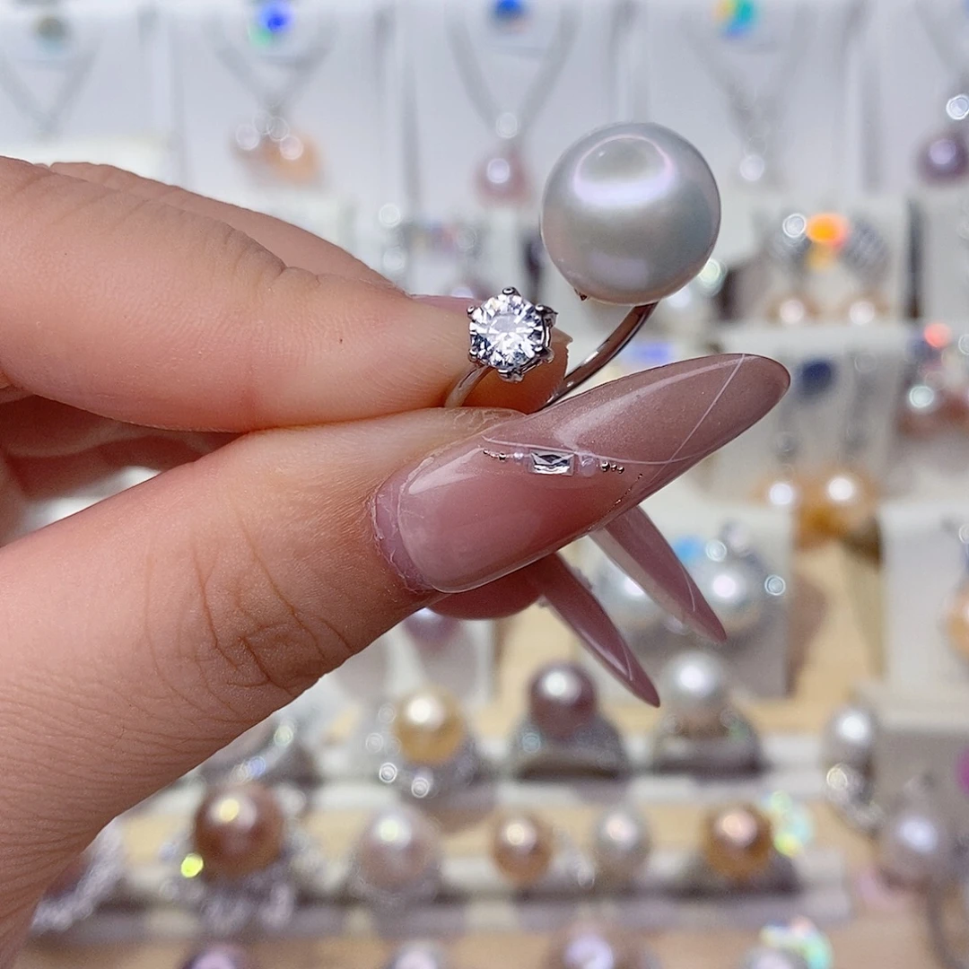 戒指淡水珍珠未镶嵌