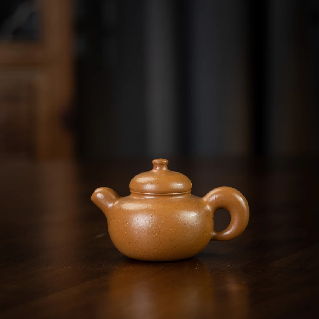 福禄（光）周乾制 葵黄朱泥 110cc 家用紫砂壶