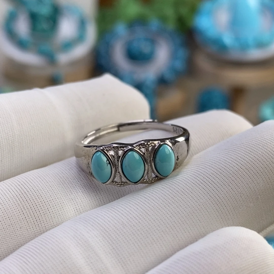 绿松石银S925镶嵌其他