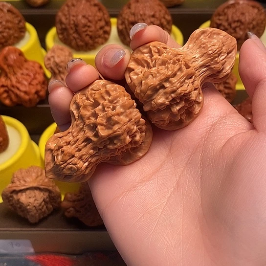 文玩核桃把件瑞***年葫芦