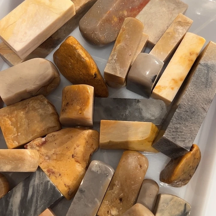 方***美昌化石印石昌化石印石冻章