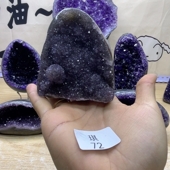 未镶嵌珠宝半成品紫晶