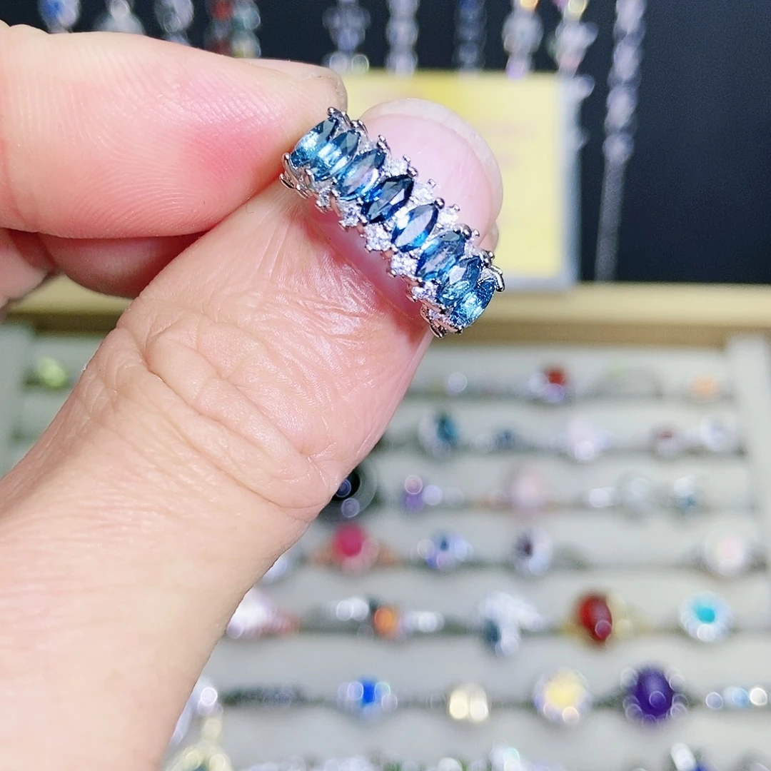 【闪购商品】未镶嵌戒指托帕石