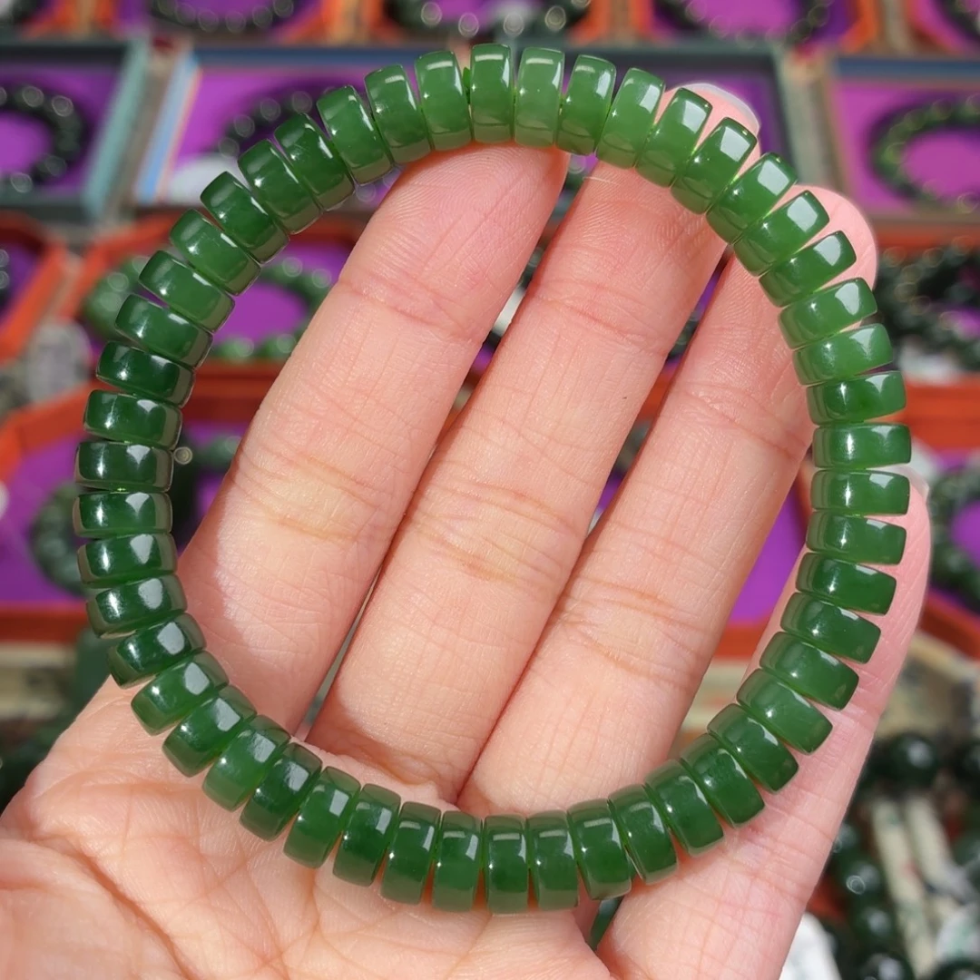 和田玉（碧玉）未镶嵌手串