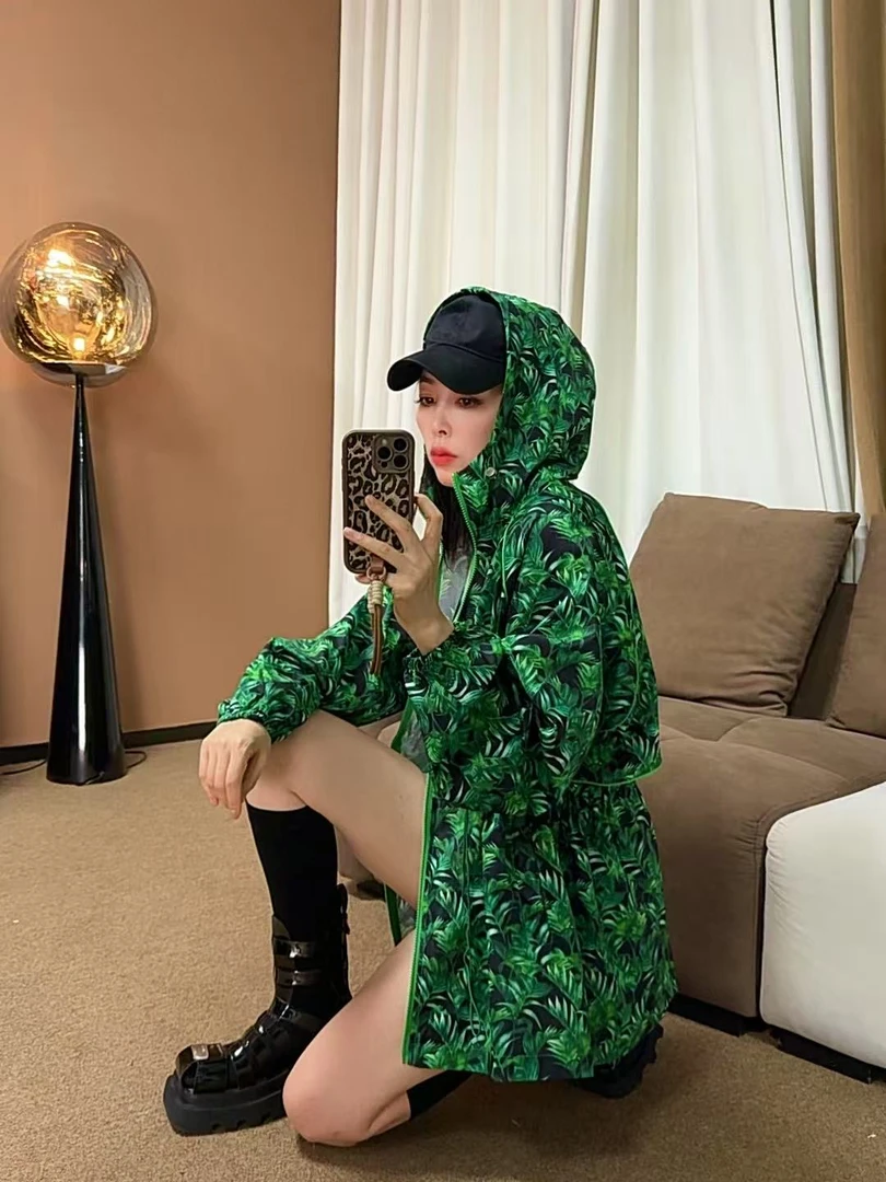 2025年夏季001绿色（防晒）外套