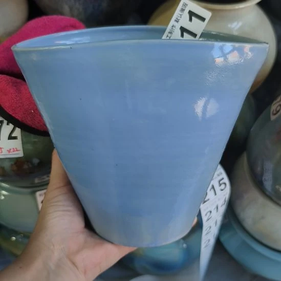 景德镇手工高温陶瓷：内长18内宽12口高16