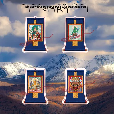 森格仓专属小唐卡藏香片