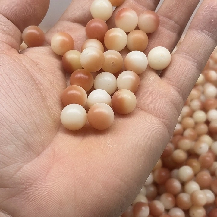 吊坠白玉菩提11微醺野枚100颗