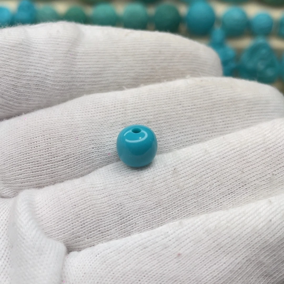 绿松石未镶嵌颈饰卡8.5-7.7