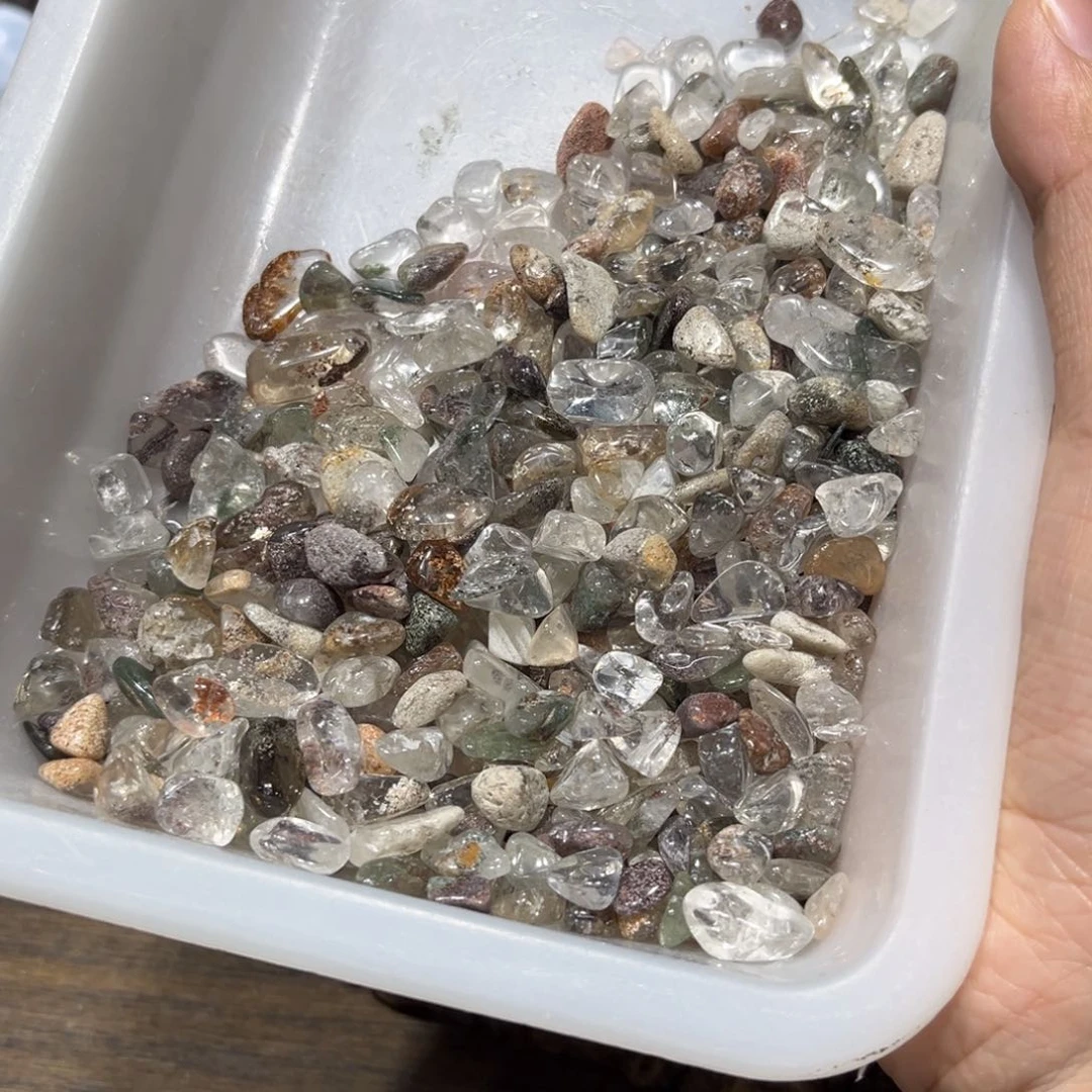 水晶珠宝半成品未镶嵌300克多样性发其一