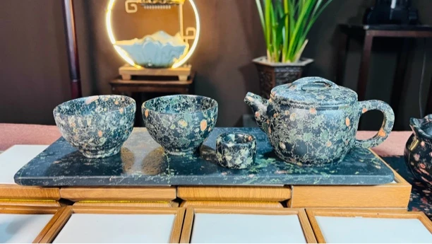 梅花玉套装茶器茶文化