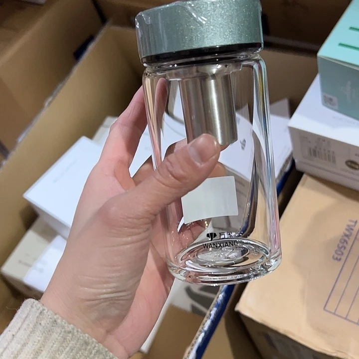 U161-66-300ml 单层玻璃杯烫手 绿