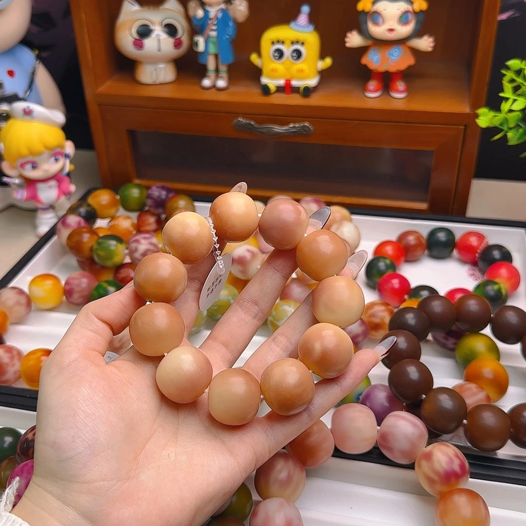 手串菩提根/象牙果卡23干磨瑕疵