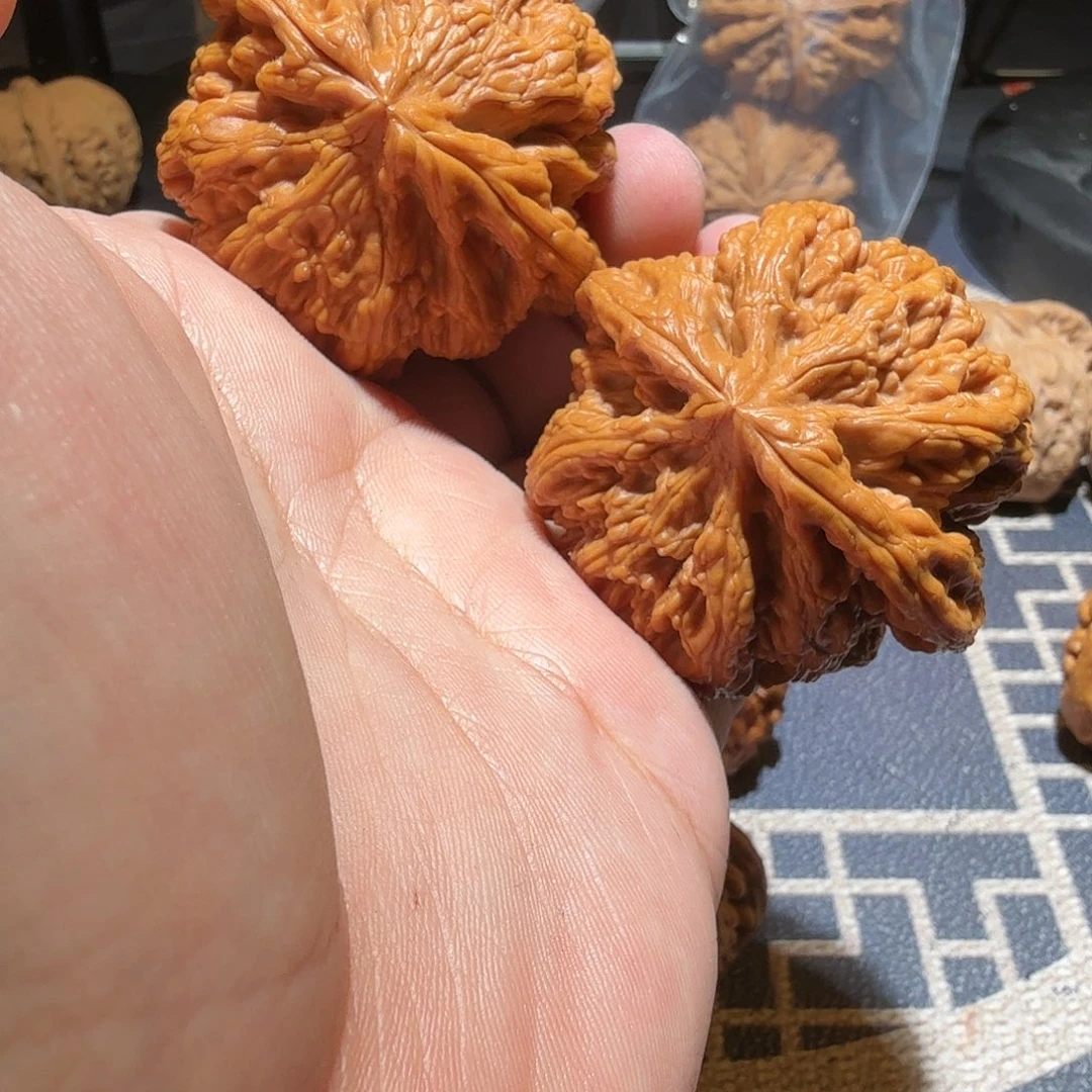 文玩核桃把件大粗筋