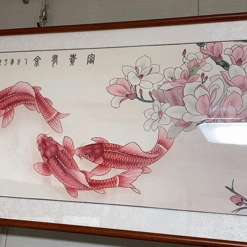 【闪购商品】国画手绘国画工笔带框