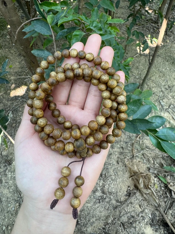 奇楠沉香圆珠多圈108颗多样性发一条