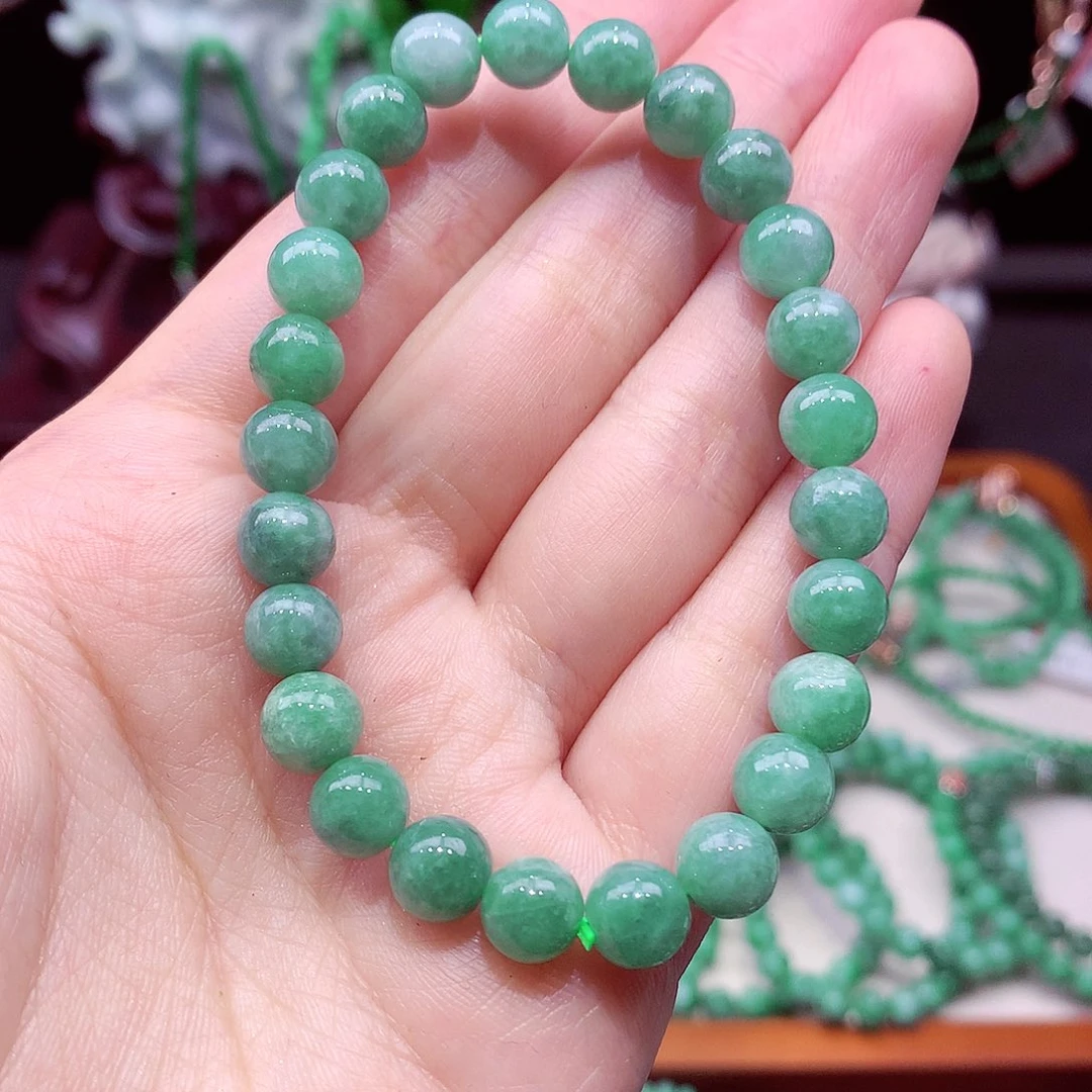 翡翠未镶嵌手链翡翠