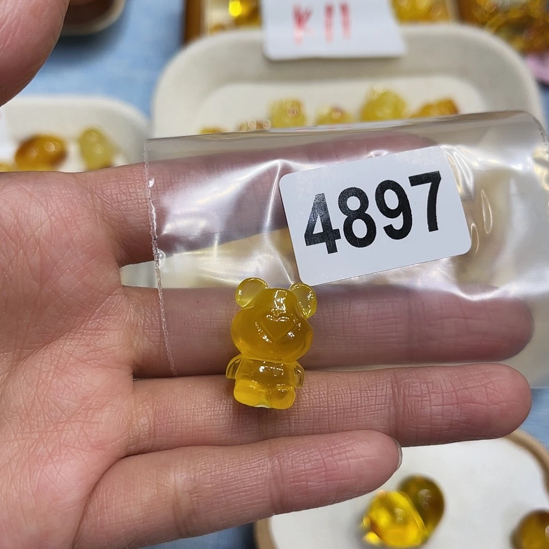 琥珀未镶嵌珠宝奇石