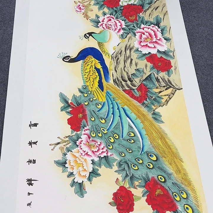 国画手绘国画作品