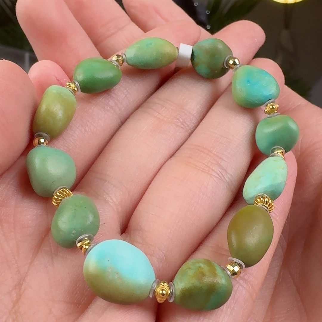 绿松石珠宝奇石未镶嵌