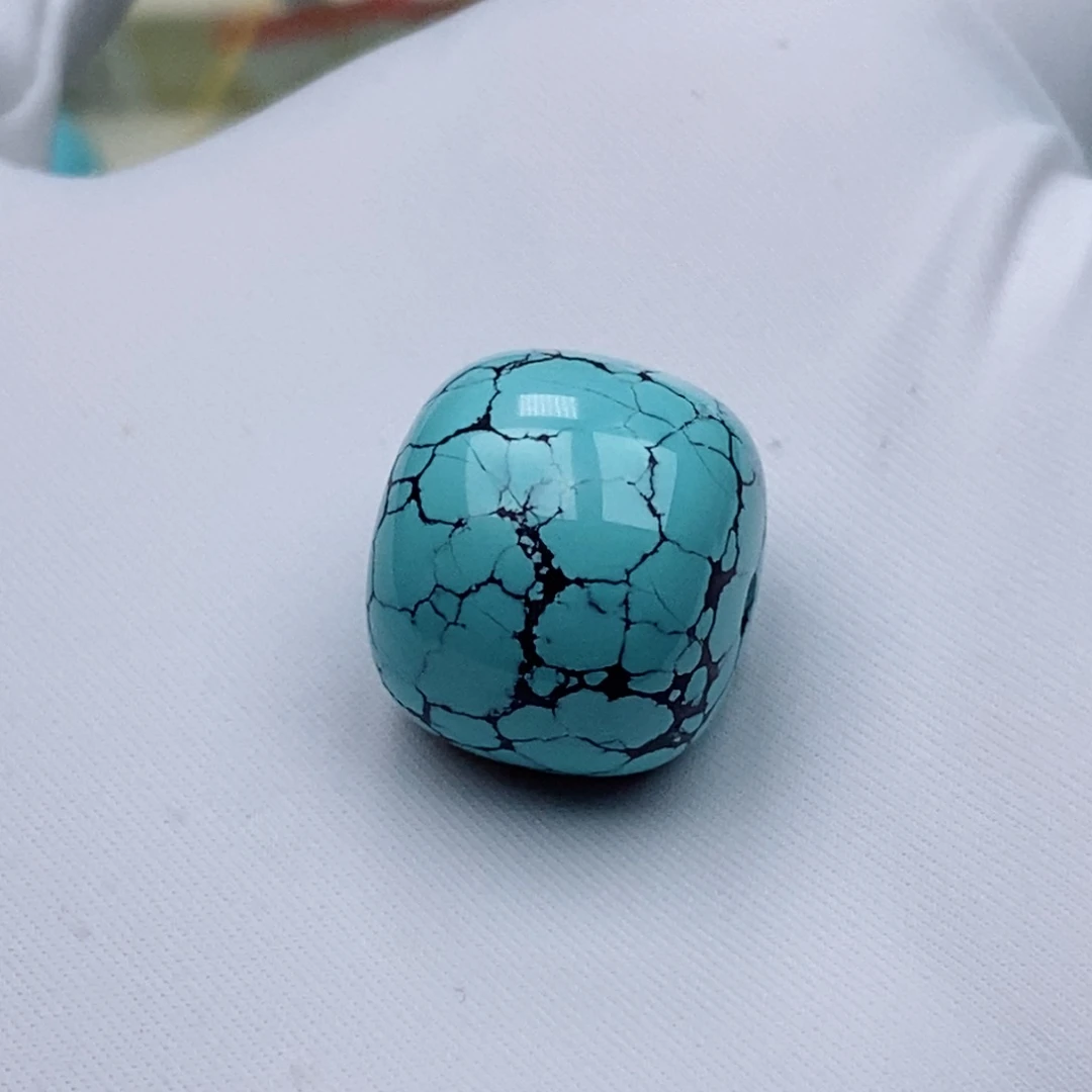 知***乐未镶嵌绿松石珠珠