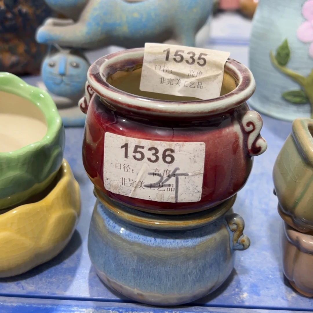 陶瓷多肉小花盆@@1536
