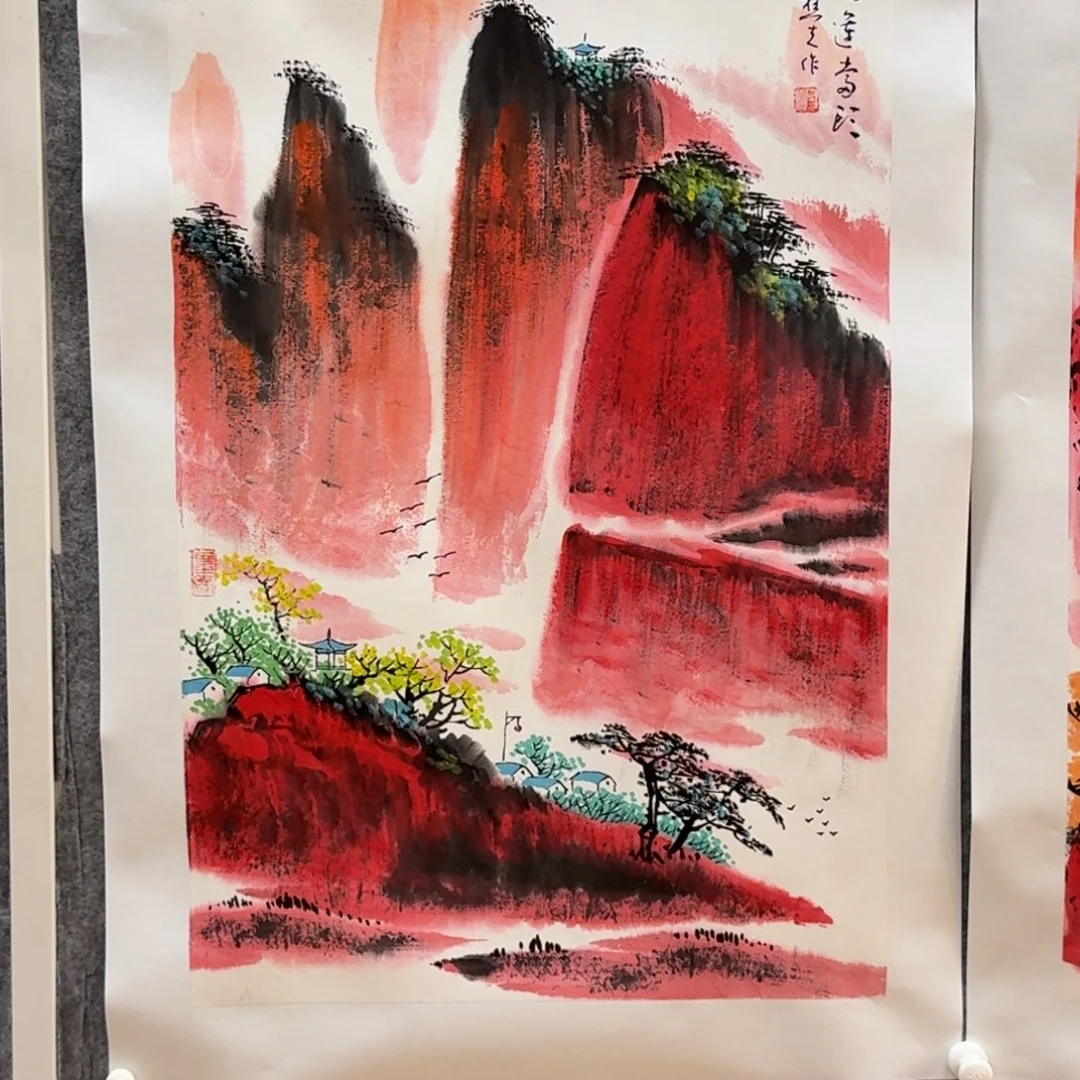 国画四尺三开哈哈哈哈哈哈