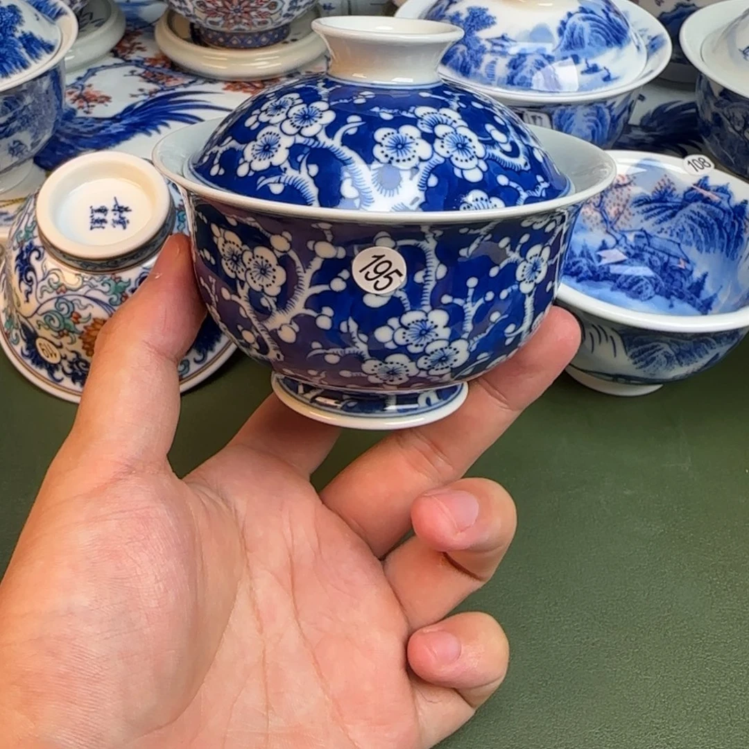 彦祖纯手工手绘茶具195