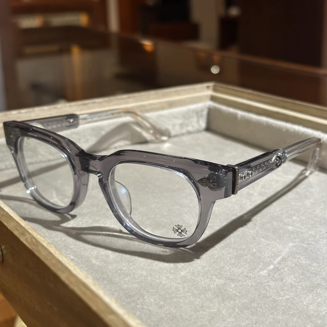 Chromehearts 克罗心 灰色十字花眼镜