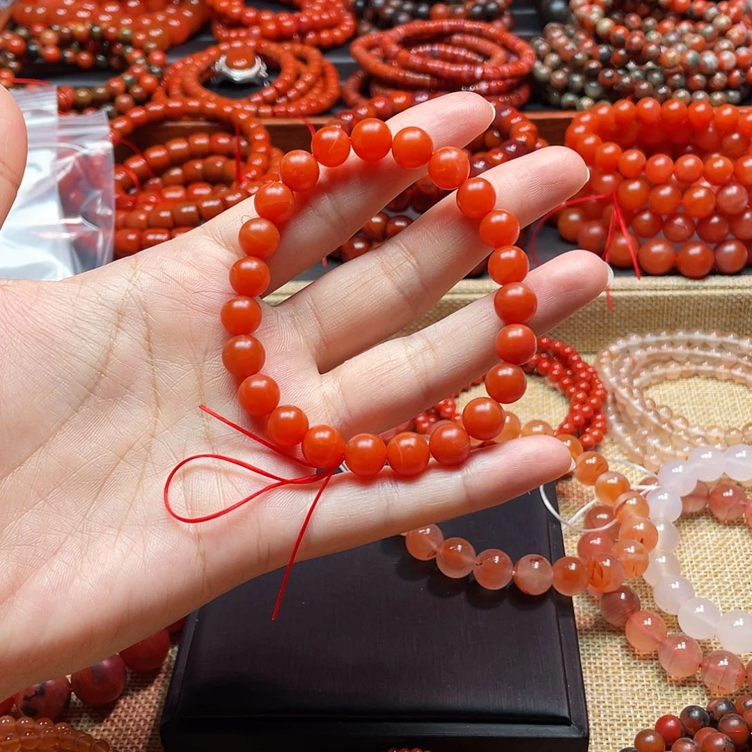 手链未镶嵌南红玛瑙