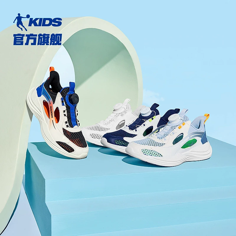 乔丹童鞋儿童凉鞋2025夏季新款网面透气中大童男童休闲儿童运动鞋
