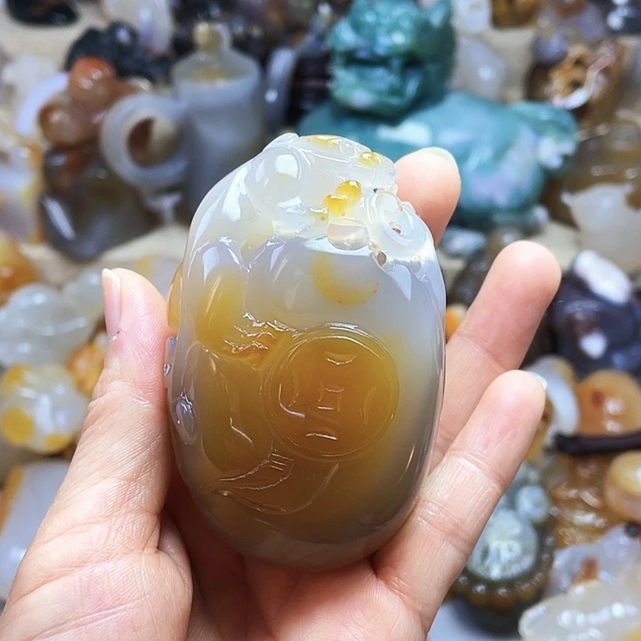 玛瑙/玉髓饰品未镶嵌