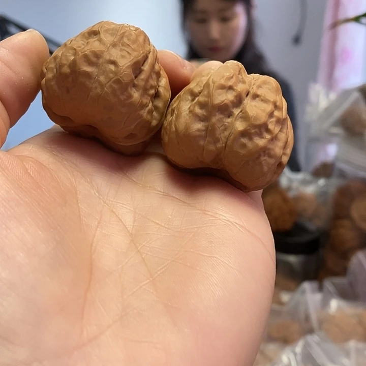 把件文玩核桃37蛤蟆头