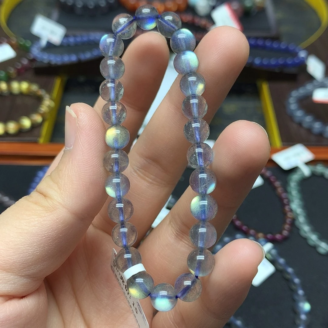 拉长石手串未镶嵌