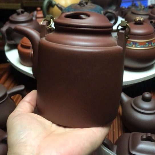 2***4紫砂茶壶中洋筒茶壶