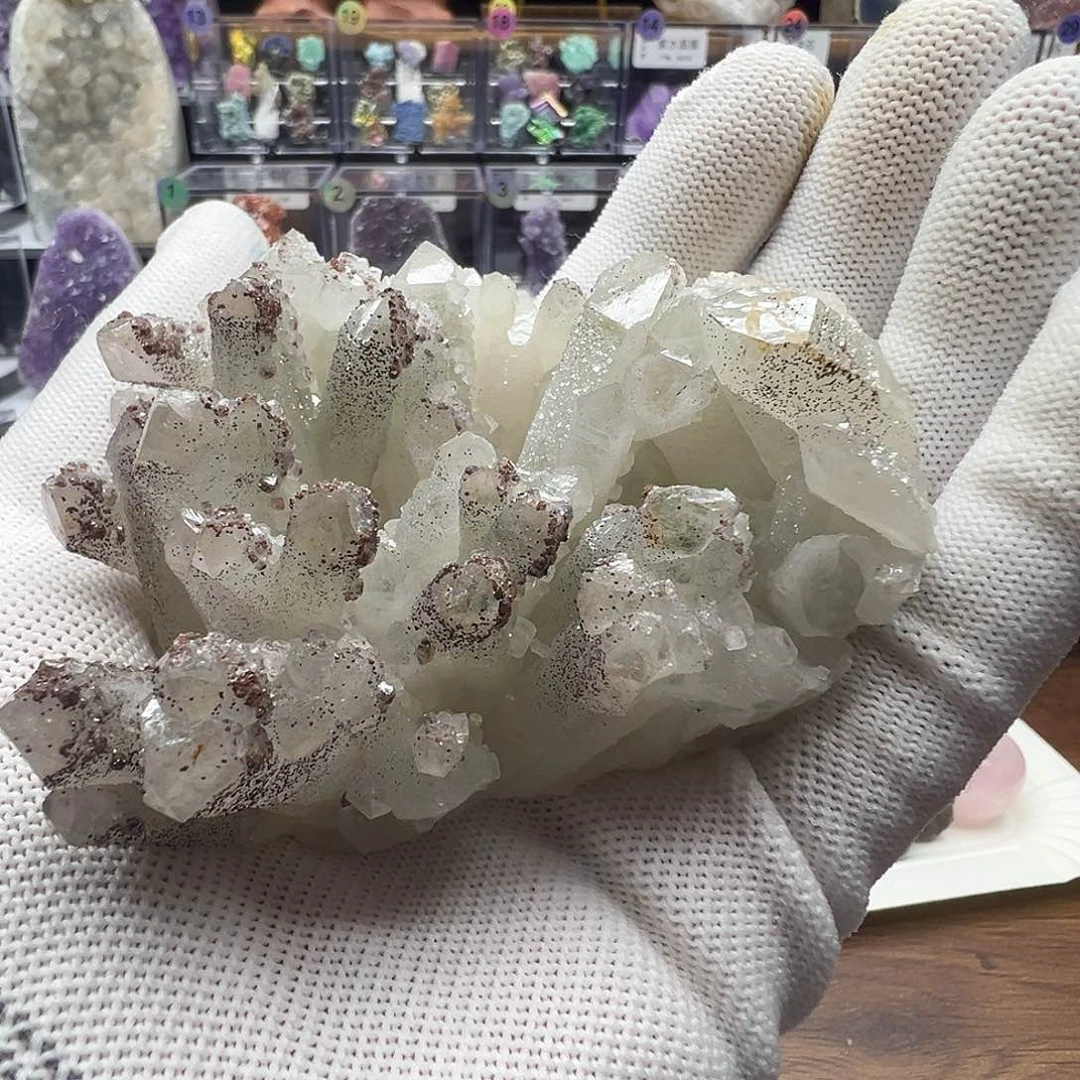 东陵石珠宝半成品合金千**雪