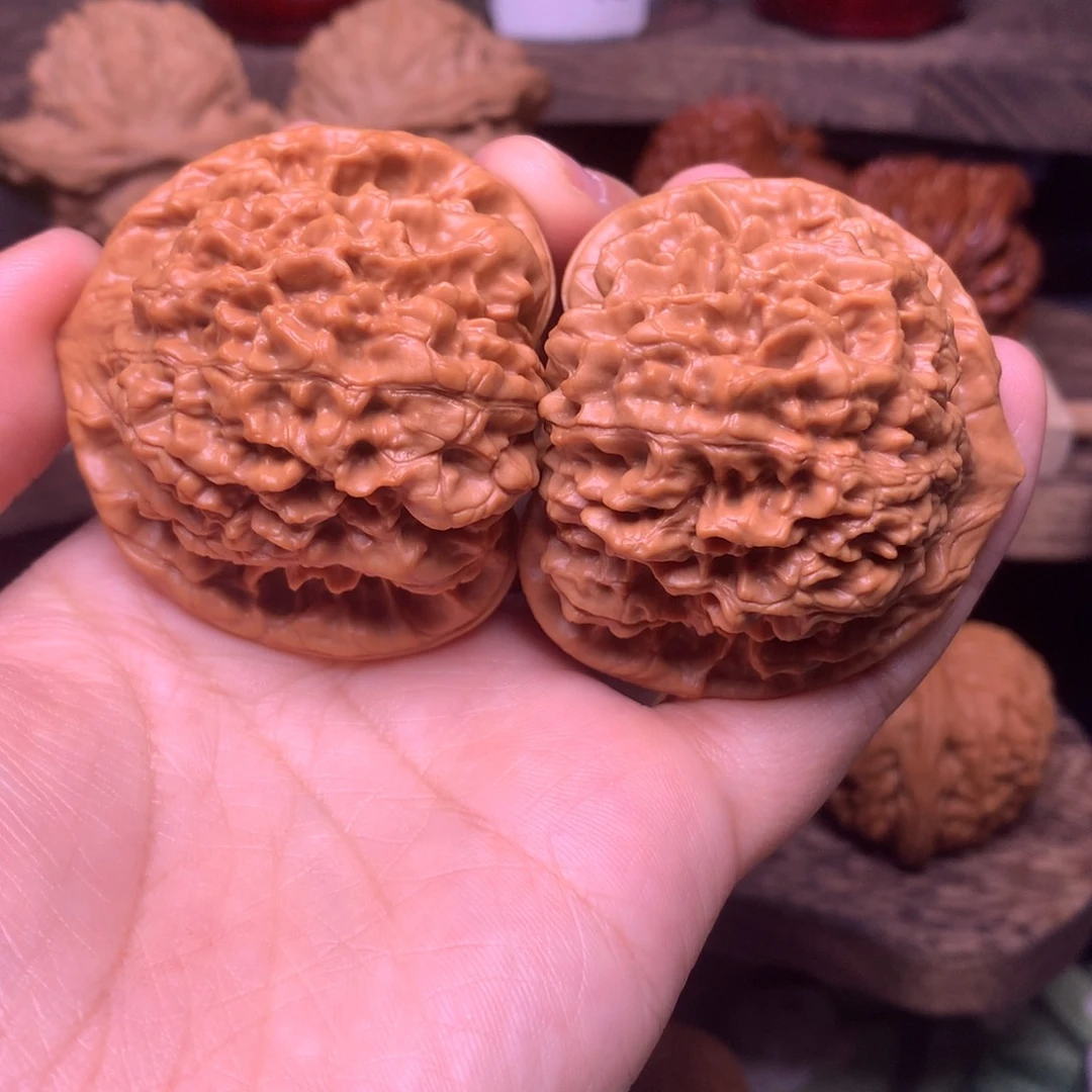 把件文玩核桃49全品官帽