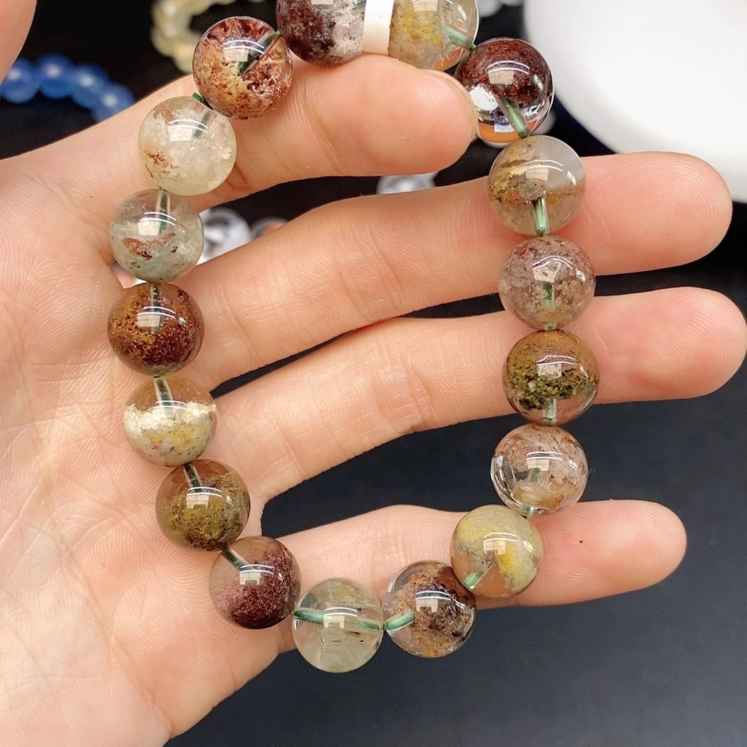 水晶手链未镶嵌17四季幽灵12mm