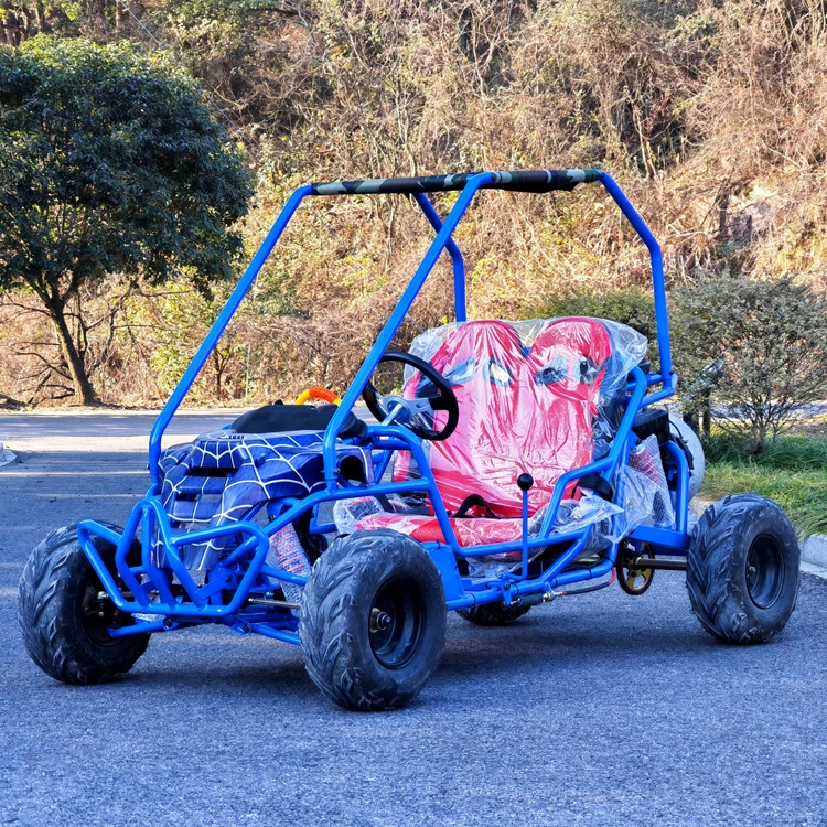 亲子互动汽油卡丁车全地形四轮儿童越野车沙滩摩托车125cc自动挡