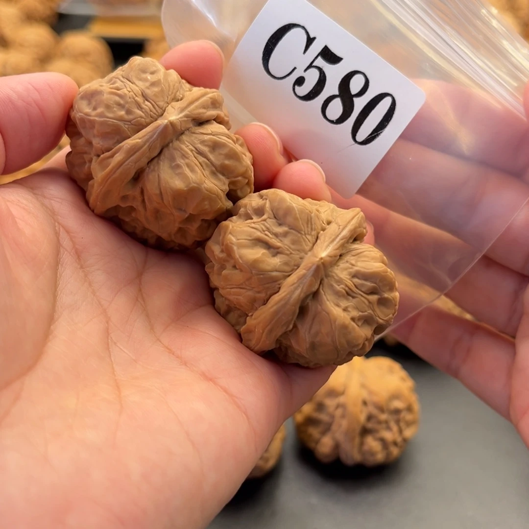 把件文玩核桃蛙蛙全品37肚40