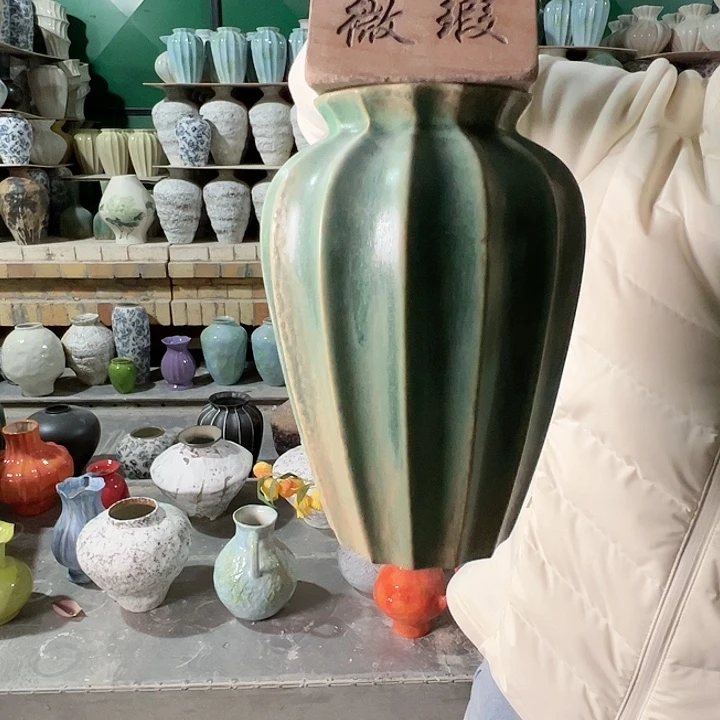 摆件陶景德镇陶瓷花瓶瑕疵专场