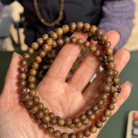 沉香手串紫棋13克卡0.6多样性发1条